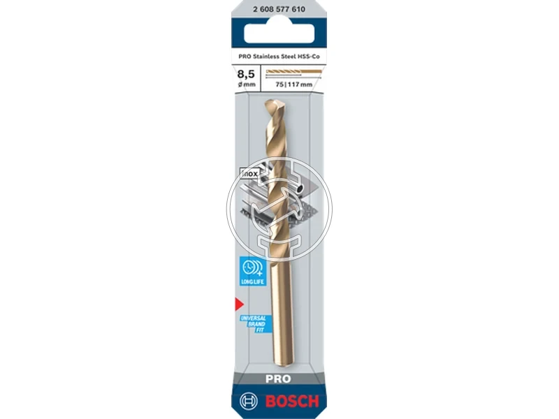 Kép: Bosch PRO Stainless Steel hss co5 femfuro 85 x 75 x 117 mm_1.webp