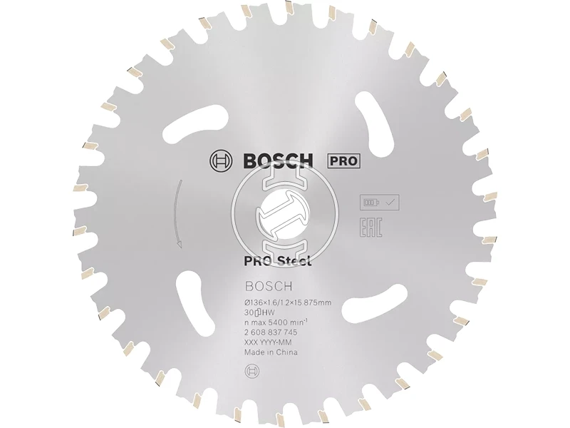 Bosch PRO Steel körfűrészlap 136 x 1,6 x 15,875 mm