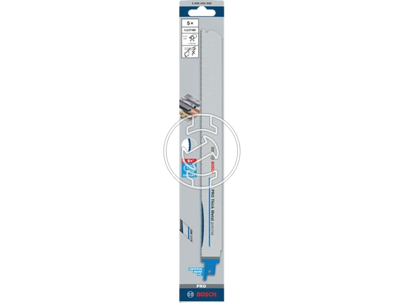 Kép: Bosch PRO Thick Metal orrfureszlap femhez 11 x 25 x 300 mm 5 db_1.webp