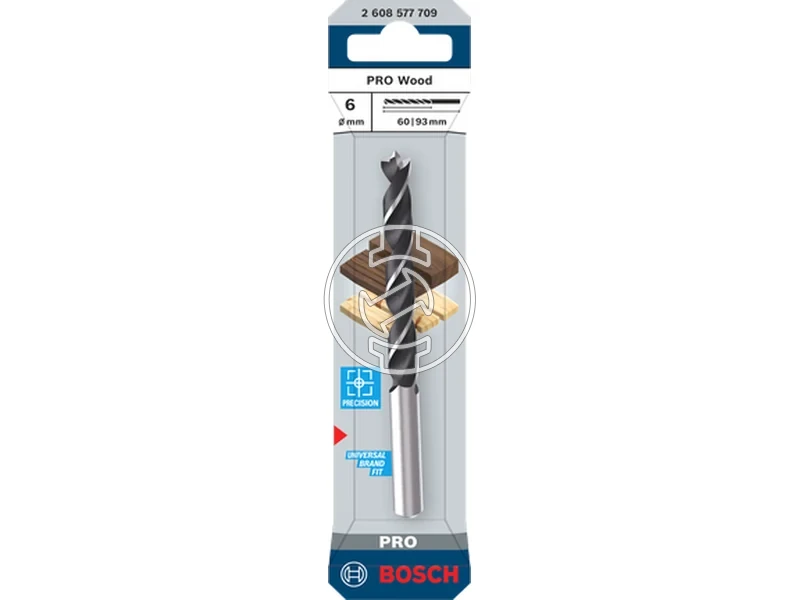 Kép: Bosch PRO Wood fa spiralfuro 6 x 60 x 93 mm_1.webp