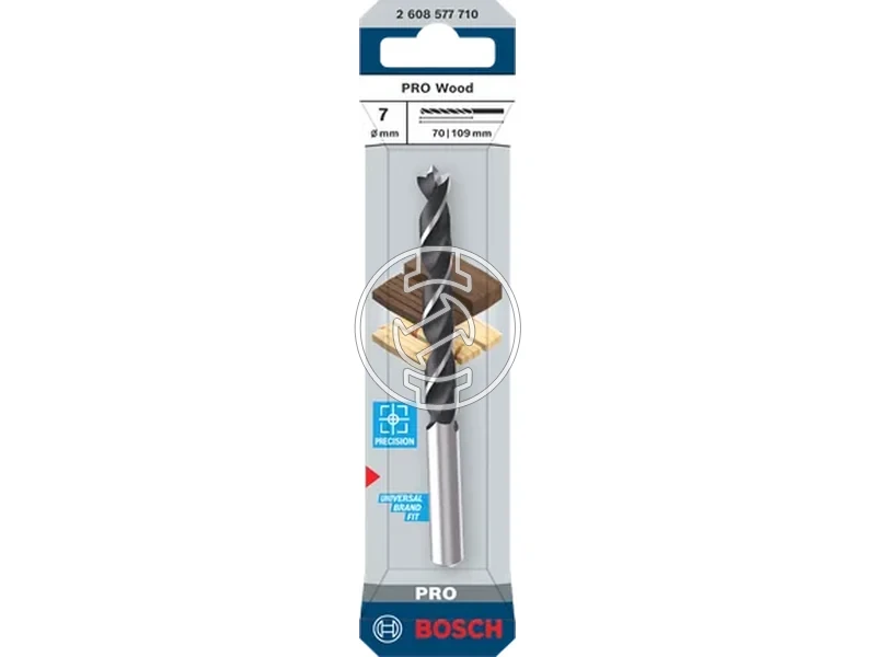 Kép: Bosch PRO Wood fa spiralfuro 7 x 70 x 109 mm_1.webp