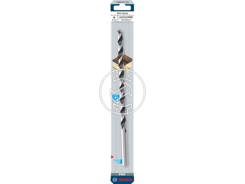 Kép: Bosch PRO Wood fa spiralfuro 8 x 190 x 250 mm_1.webp