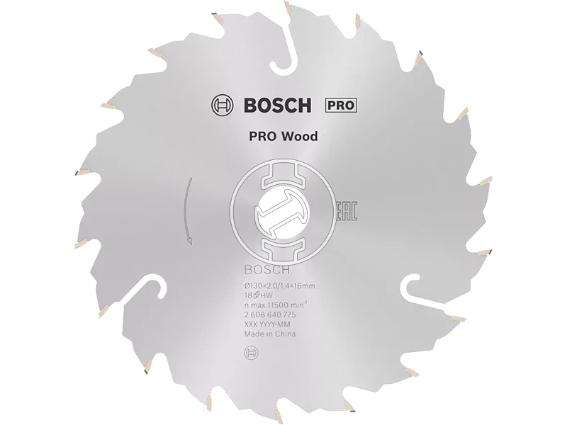 Bosch PRO Wood körfűrészlap 130 x 2 x 16 mm