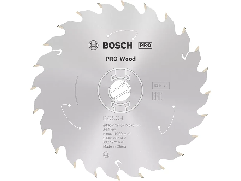Bosch PRO Wood körfűrészlap 136 x 1,5 x 15,875 mm