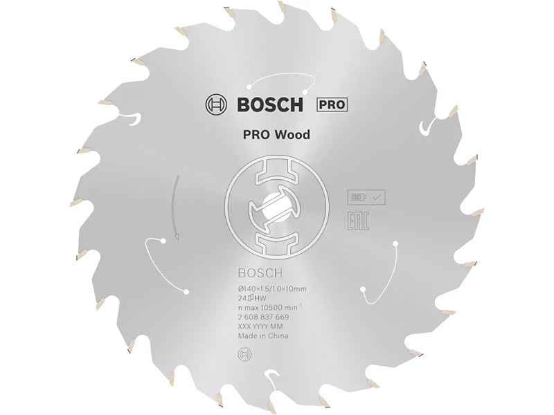 Bosch PRO Wood körfűrészlap 140 x 1,5 x 10 mm