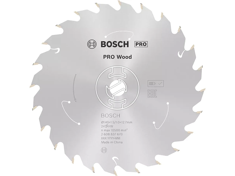 Bosch PRO Wood körfűrészlap 140 x 1,5 x 12,7 mm