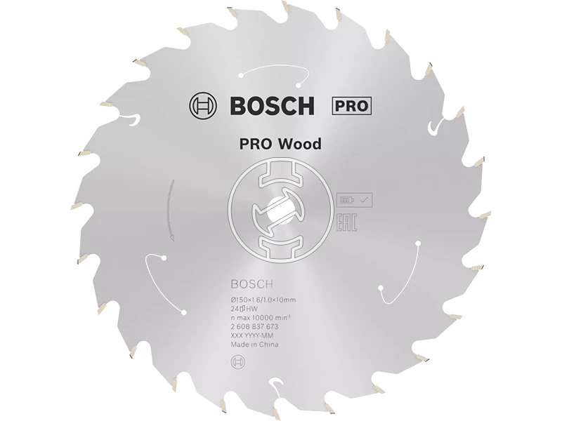 Bosch PRO Wood körfűrészlap 150 x 1,6 x 10 mm