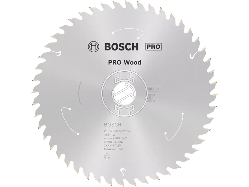 Bosch PRO Wood körfűrészlap 165 x 1,5 x 20 mm