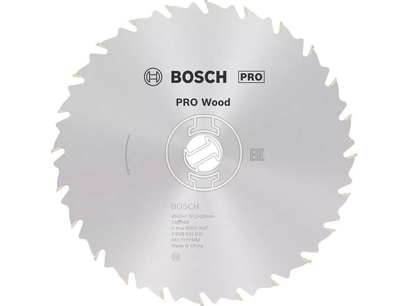 Bosch PRO Wood körfűrészlap 165 x 1,7 x 20 mm