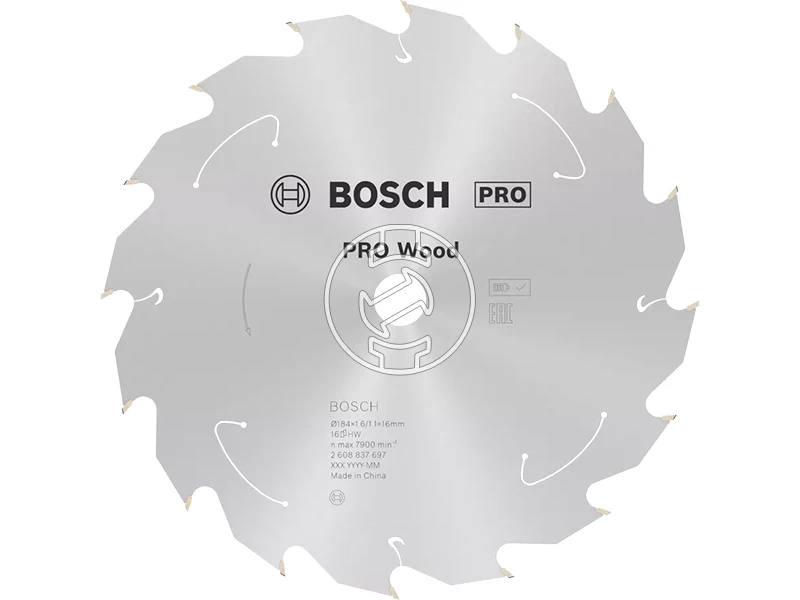 Bosch PRO Wood körfűrészlap 184 x 1,6 x 16 mm