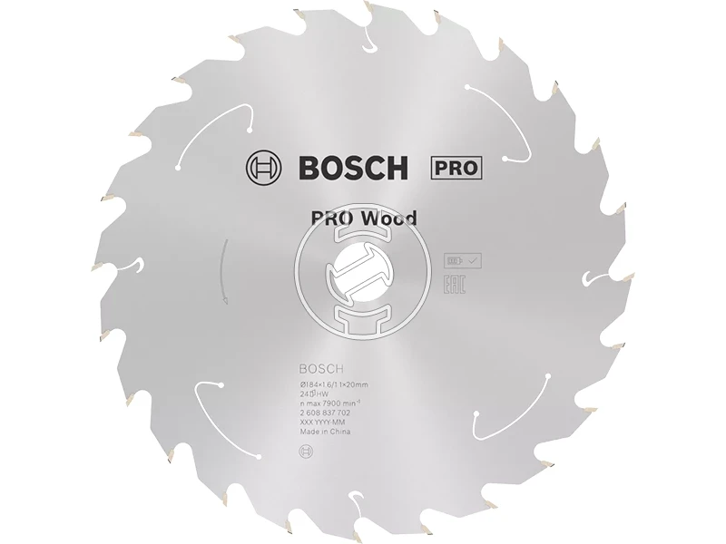 Bosch PRO Wood körfűrészlap 184 x 1,6 x 20 mm