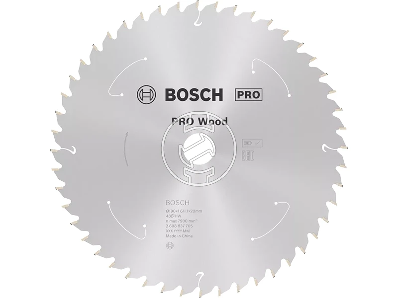 Bosch PRO Wood körfűrészlap 190 x 1,6 x 20 mm