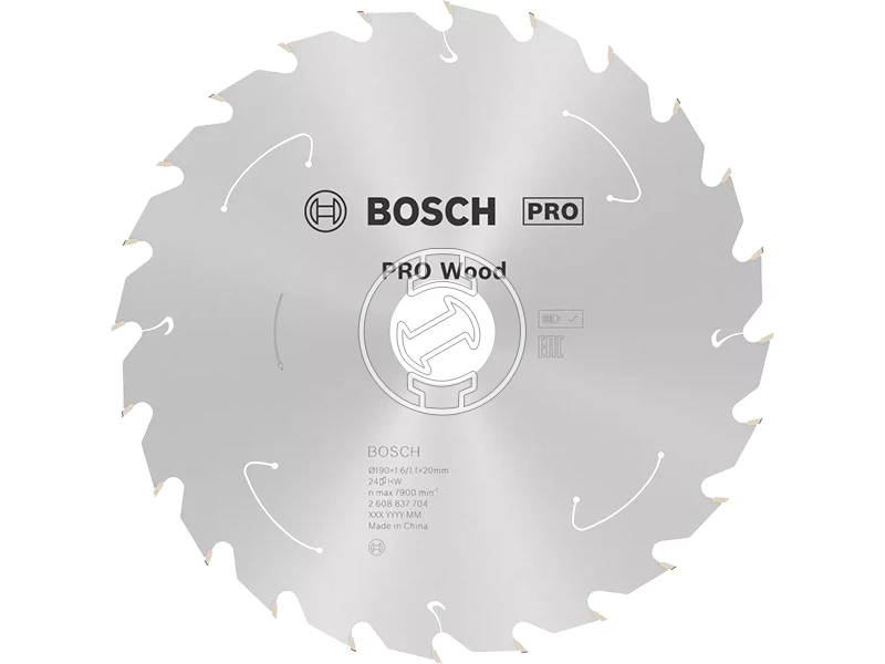 Bosch PRO Wood körfűrészlap 190 x 1,6 x 20 mm