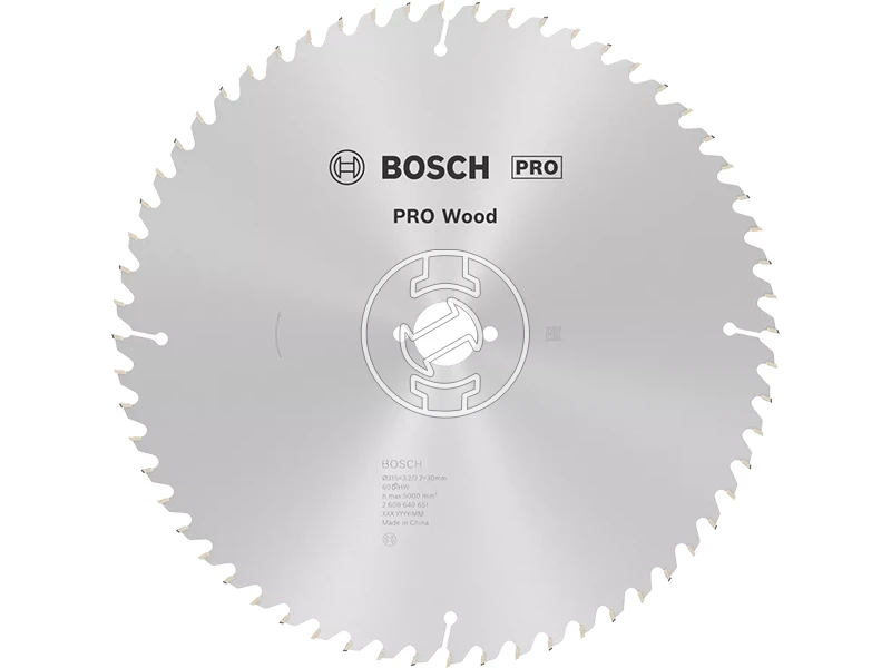 Bosch PRO Wood körfűrészlap 315 x 3,2 x 30 mm