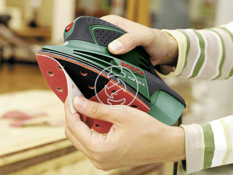 Bosch PSM 100 A elektromos rezgőcsiszoló