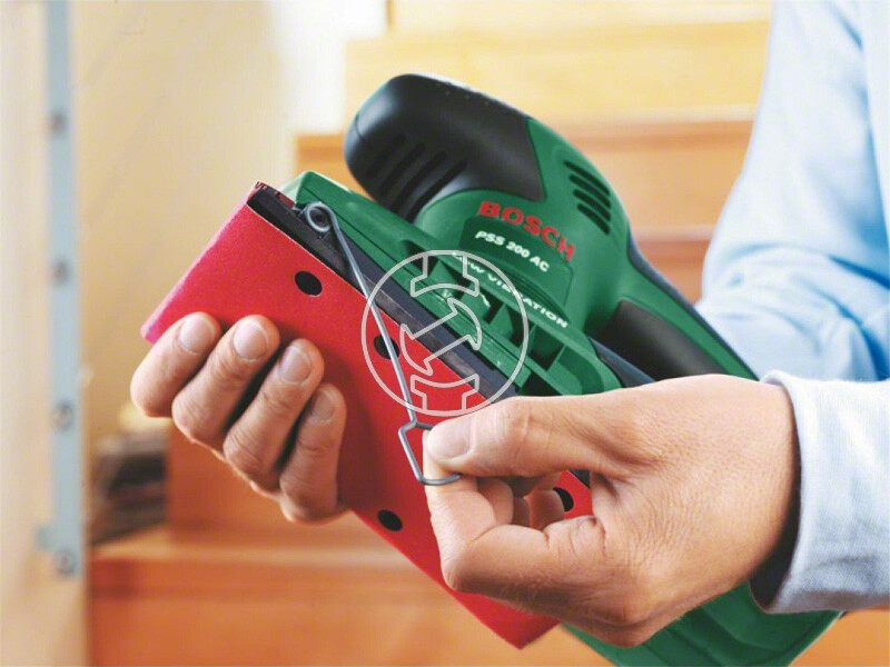 Bosch PSS 200 AC elektromos rezgőcsiszoló 93 x 230 mm