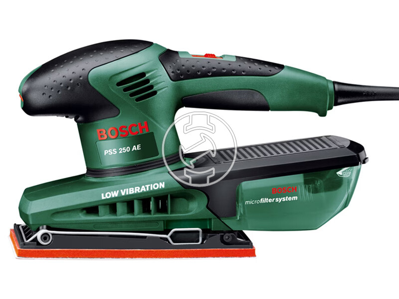 Bosch PSS 250 AE elektromos rezgőcsiszoló 93 x 230 mm