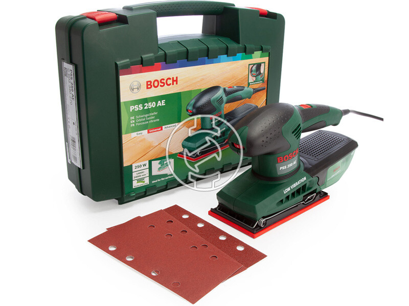 Bosch PSS 250 AE elektromos rezgőcsiszoló 93 x 230 mm
