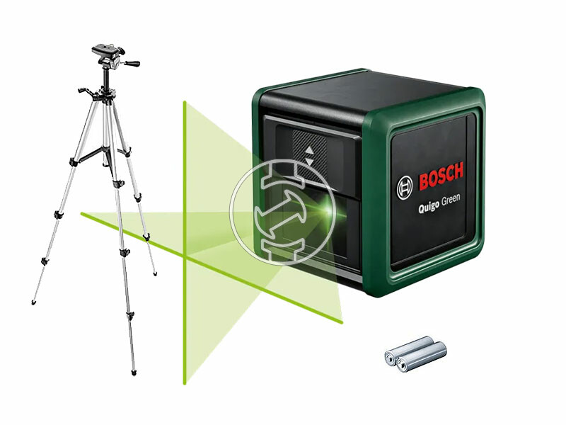 Bosch Quigo Green vonallézer + Állvány