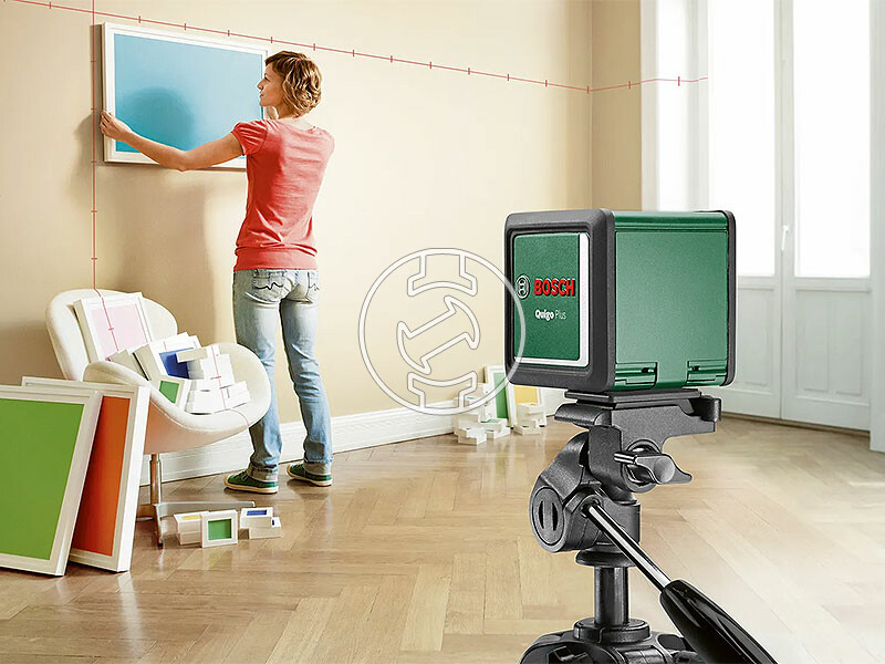 Bosch Quigo Plus vonallézer + Állvány