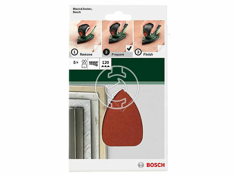 Bosch rezgőcsiszoló papír 95x135mm G120