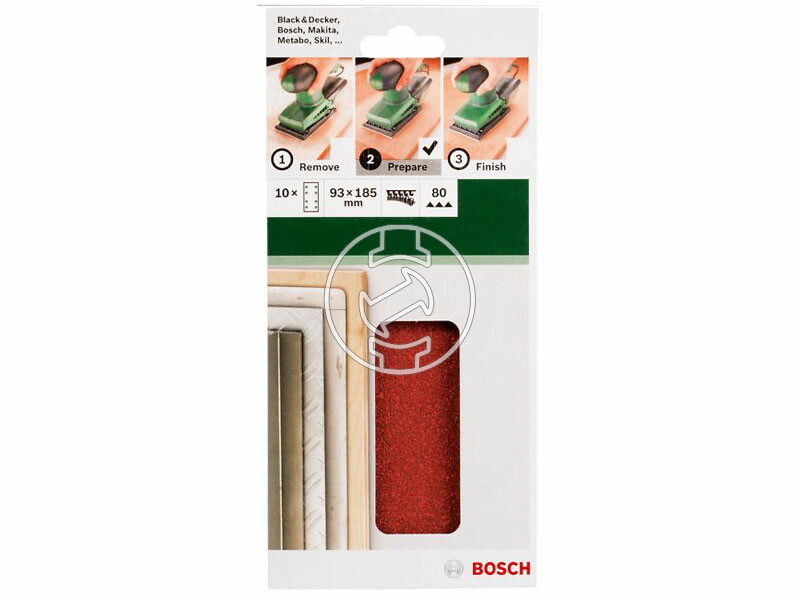 Bosch rezgőcsiszoló papír P80