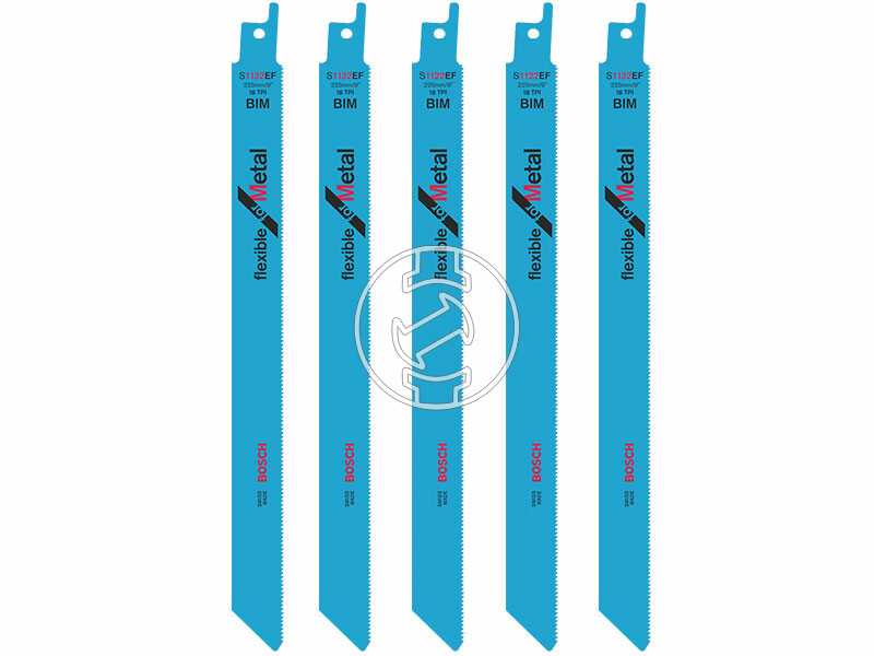 Bosch S 1122 EF Flexible for Metal 225x19x0,9 mm orrfűrészlap 5 db