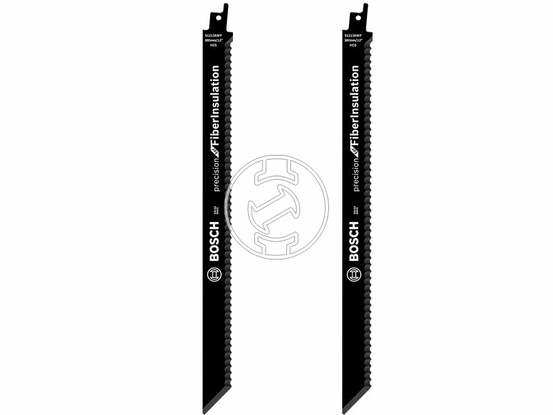 Bosch S 1213 AWP Pecision for Fiber Insulation 300x22x1,5 mm orrfűrészlap 2 db