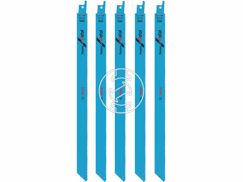 Bosch S 1225 VF Heavy for Metal 300x19x1,25 mm orrfűrészlap 5 db