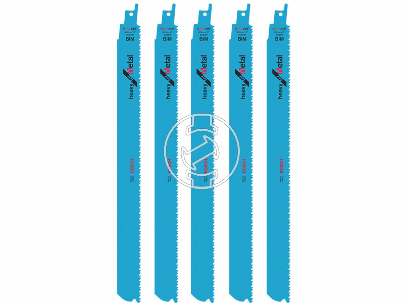 Bosch S 1226 CHF Heavy for Metal 300x25x1,1 mm orrfűrészlap 5 db