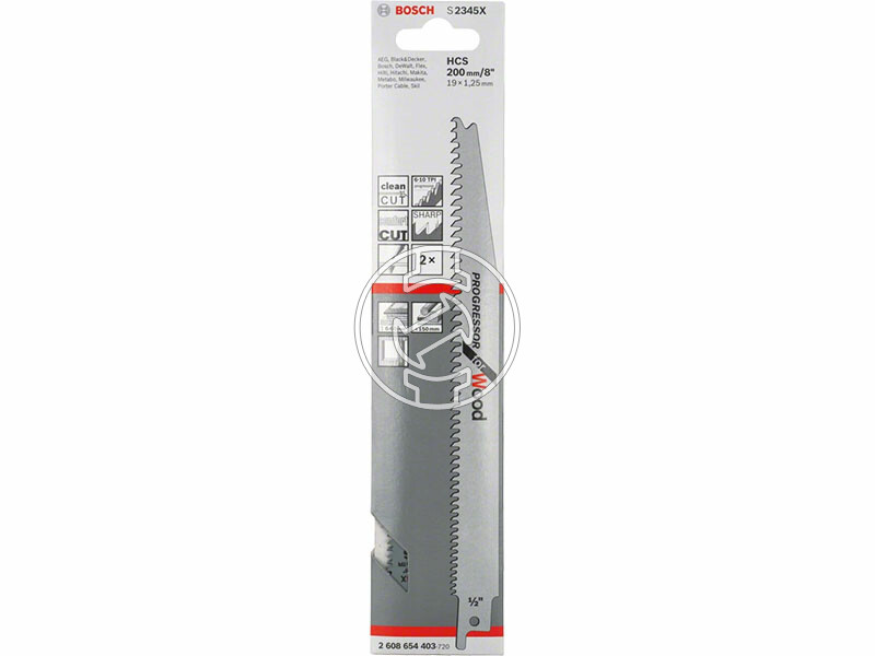 Bosch S 2345 X szablyafűrészlap