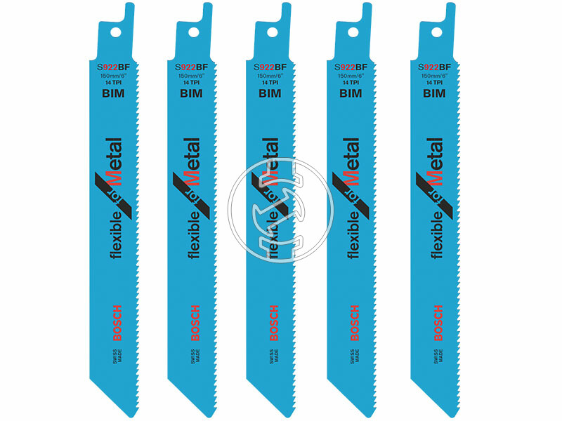 Bosch S 922 BF Flexible for Metal 150x19x0,9 mm orrfűrészlap 5 db