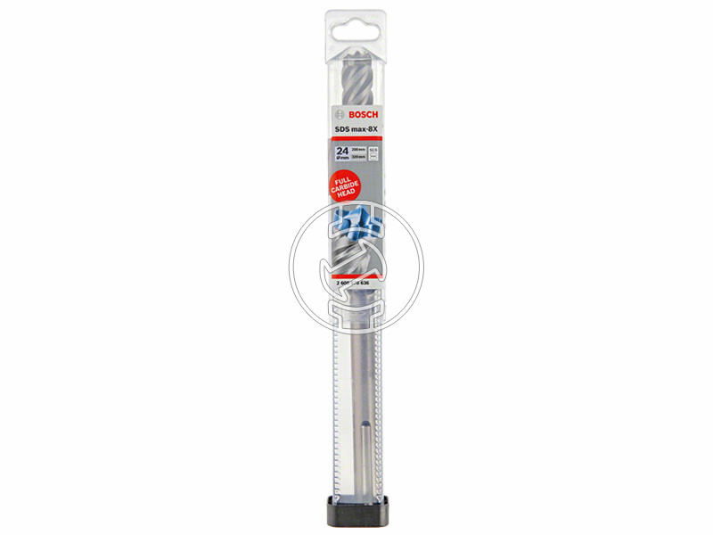 Bosch SDS Max-8X ø 24 x 200 x 320 mm SDS-Max négyélű fúrószár