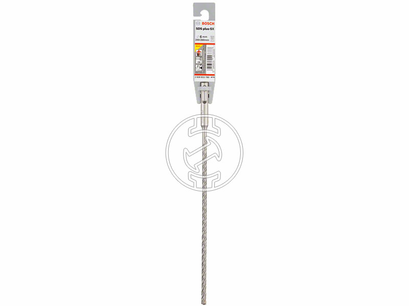 Bosch SDS Plus-5X ø 6 x 200 x 260 mm SDS-Plus négyélű fúrószár