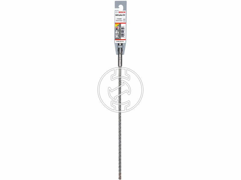 Bosch SDS Plus-5X ø 6 x 250 x 310 mm SDS-Plus négyélű fúrószár