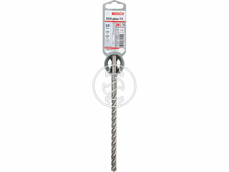 Bosch SDS Plus-7X ø 10 x 150 x 215 mm SDS-Plus négyélű fúrószár