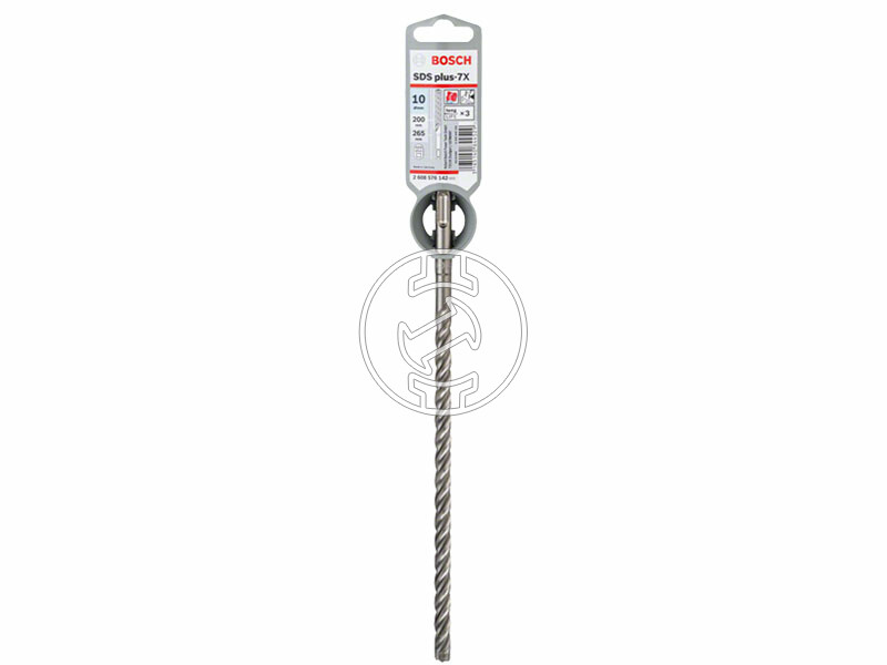 Bosch SDS Plus-7X ø 10 x 200 x 265 mm SDS-Plus négyélű fúrószár