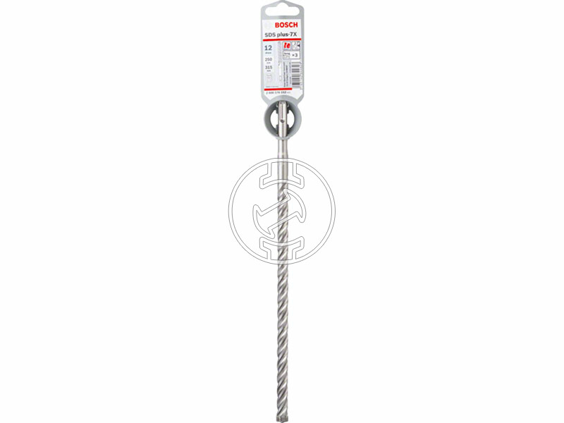 Bosch SDS Plus-7X ø 12 x 250 x 315 mm SDS-Plus négyélű fúrószár