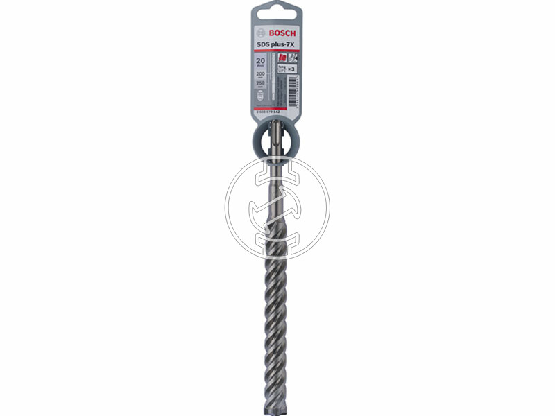 Bosch SDS Plus-7X ø 20 x 200 x 250 mm SDS-Plus négyélű fúrószár