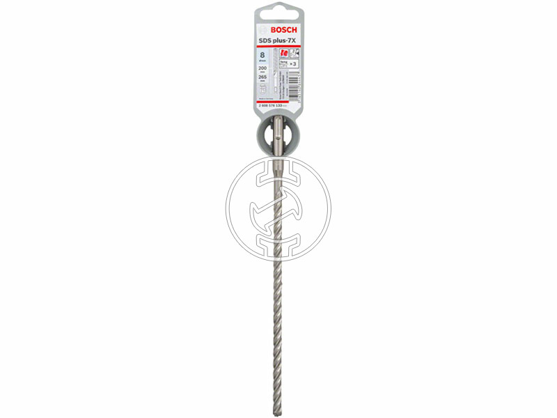 Bosch SDS Plus-7X ø 8 x 200 x 265 mm SDS-Plus négyélű fúrószár