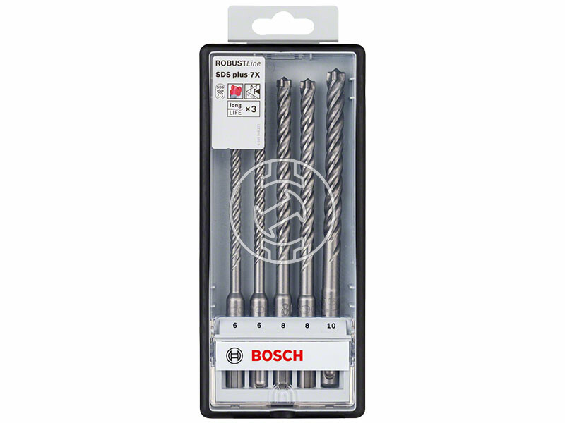 Bosch SDS Plus-7X SDS-Plus fúrószár készlet 5 db