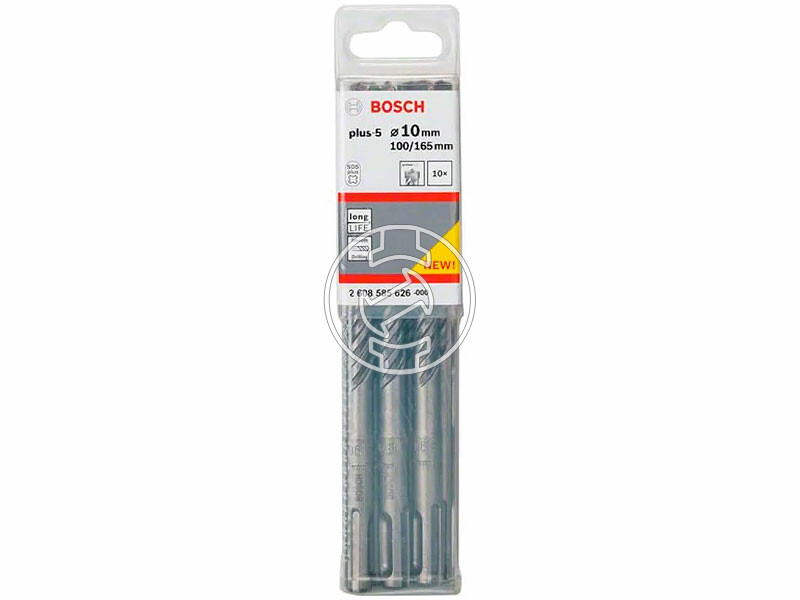 Bosch sDS-Plus kétélű fúrószár 10x100x165