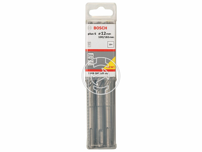 Bosch sDS-Plus kétélű fúrószár 12X100 x165