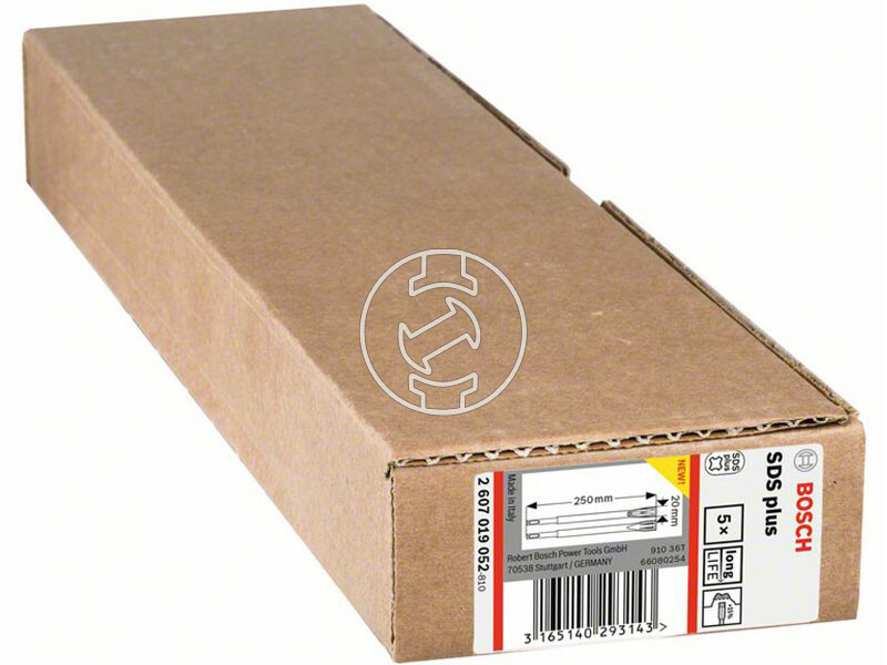 Bosch SDS Plus Long Life 250 x 20 mm lapos vésőszár
