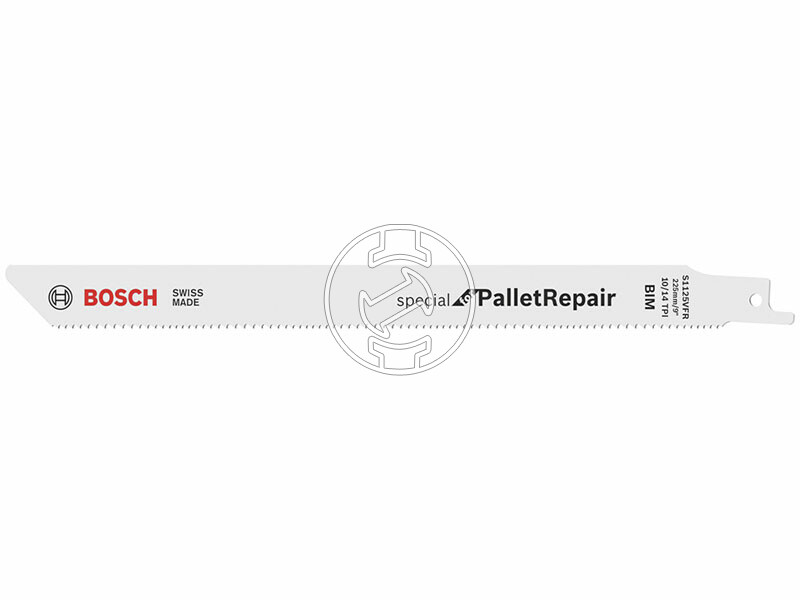 Bosch Special for Pallet Repair S 1125 VFR 165 mm orrfűrészlap fémhez 10/14 TPI 200 db