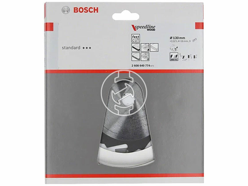 Bosch Speedline Wood körfűrészlap SE WO H 130x16-9