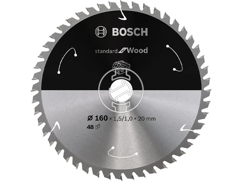 Bosch Standard for Wood 160 x 1,5/1 x 20 mm körfűrészlap T48