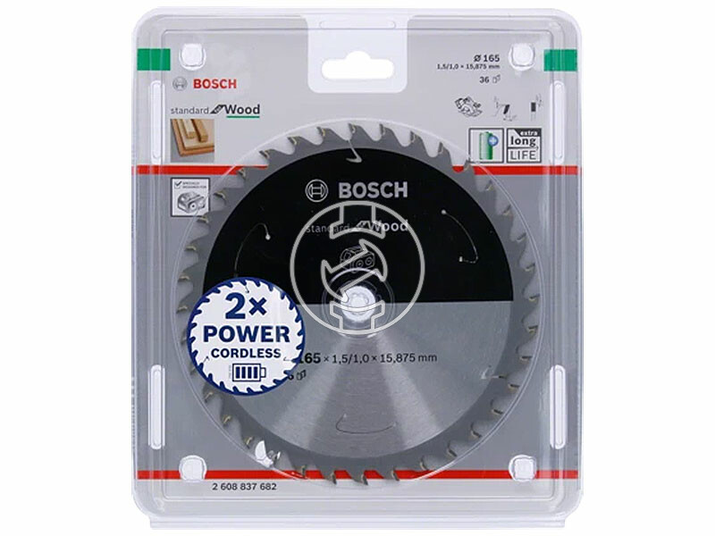 Bosch Standard for Wood 190x30x1,6mm körfűrészlap