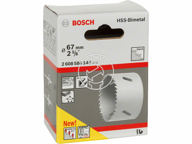 Bosch Standard ø 67 x 44 mm körkivágó