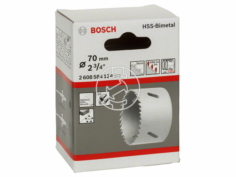 Bosch Standard ø 70 x 44 mm körkivágó